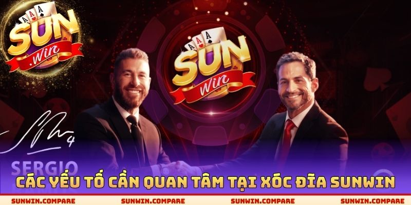 Các yếu tố cần quan tâm tại xóc đĩa SUNWIN
