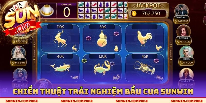 Chiến thuật trải nghiệm Bầu cua SUNWIN
