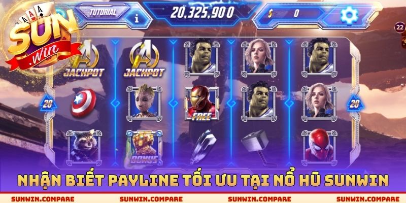 Nhận biết Payline tối ưu tại nổ hũ SUNWIN