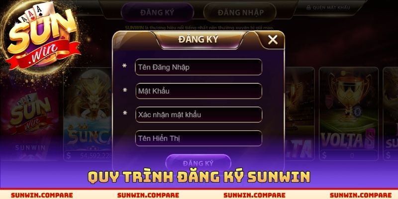 SUNWIN 12 Quy trình đăng ký SUNWIN